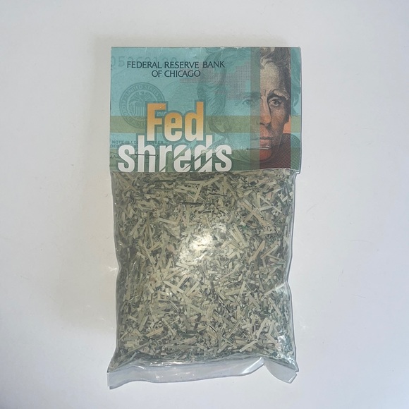 Bag of shredded money. - Picture 1 of 2